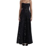 SSJDDS Vintage Dress for Women,Elegant Corset Fit Sleeveless Midi Dress (03,s)