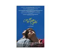 SSJS Toile murale Call Me By Your Name pour décoration murale d'intérieur, bureau, salle de classe, bureau, salle de sport, 30 x 45 cm