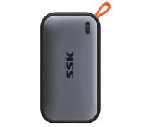 SSK 2To SSD Externe jusqu'à 1050Mo/s en Lecture, USBC 3.2 Gen2 Disque Dur Externe Portable SSD pour iPhone 15/16/PRO,PS5, Xbox, Ordinateur Portable, MacBook/Pro/Air et Plus