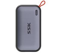 SSK 500 Go SSD Externe jusqu'à 1050Mo/s en Lecture, USBC 3.2 Gen2 Disque Dur Externe Portable SSD pour iPhone 15/16/PRO,PS5, Xbox, Ordinateur Portable, MacBook/Pro/Air et Plus