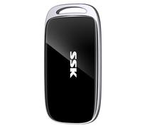 SSK Disque SSD Externe 8To jusqu'à 2000Mo/s, USB 3.2 Gen2x2 Portable External SSD pour iPhone 15/16 Pro, Android, téléphone OTG, PC et Mac, avec indicateur LED