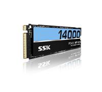 SSK Disque SSD interne de 1 To, SSD M.2 NVMe 2280 PCIe Gen5 jusqu'à 14 000 Mo/s en lecture, TLC NAND disque SSD interne haute performance pour jeux, édition vidéo, informatique IA, création de contenu
