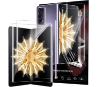 Sskal-Protection Pour Honor Magic V2 5g/Magic V3 Verre Trempé2 Pièce Protecteur D'écran Intérieur+2 Pièce Protecteur D'écran Externeanti Rayures Haute Définition Sans Bulles Protecteur D'écran