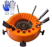 SSKHE 1 PC Power Drill Bit Grinding Attachment,Universal Drill Bit Sharpening Tool,Affûteuse de foret,2 to 13 Mm Drill Bits for Grinding 125 Mm Grinder