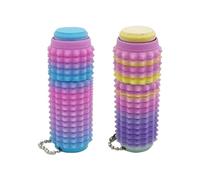 SSKHE 2pcs Porte Clés Anti Douleur pour la Relaxation Jouets Anti Stress Jouets Sensoriels Sensoriels Fantaisie pour Soulager Le Stress à La Maison au Bureau et en Déplacement