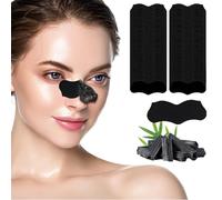 SSKHE 80 Pcs Bandes de Pores,de Nez, Bandes d'élimination de Tête Noire pour les Femmes Hommes pour Aide à éliminer les Impuretés, Débouche les Pores, Retire la Saleté et l'excès d'huile.
