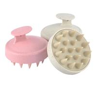 SSKHE Brosse à cheveux en silicone avec paille de blé Confluence de l'artisanat durable, de l'ingéniosité ergonomique, de l'efficacité multifonctionnelle et de la portabilité universelle pour.