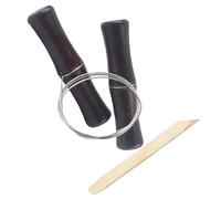 SSKHE Coupe-fil à fromage, fil de coupe pratique pour l'argile, manche en bois de qualité supérieure