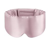 SSKHE Masques De Sommeil Mûrier Avec Bandeau Réglable Pour Protège Yeux Pour Dormir, Grand Masque De Nuit Avec Yeux À Couverture Intégrale Soie Pour Hommes Et Femmes (Pink, One Size)