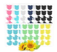 SSKHE Pimple Patch, 192 PCS Patch Bouton Acne Mignons Ours et Canard, 8 Couleurs, Acne Patch Hydrocolloïde