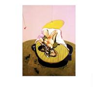 SSLDP LFHLI Affiche Abstraite Francis Bacon Art Mural MidCentury Modern Peinture et estampes sur Toile Francis Bacon Décoration intérieure 40x60cmx1 sans Cadre