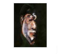 SSLDP LFHLI Affiche Abstraite Francis Bacon Art Mural MidCentury Modern Peinture et estampes sur Toile Francis Bacon Décoration intérieure 40x60cmx1 sans Cadre