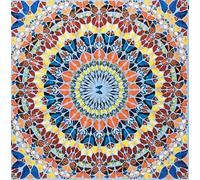 SSLDP LFHLI Affiche Abstraite rétro Damien Hirst Art Mural Papillon Damien Hirst Peinture et Impressions Décoration Moderne 50x50cm sans Cadre