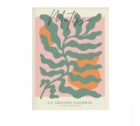SSLDP LFHLI Affiche Abstraite rétro Henri Matisse Laisse des Illustrations murales Peinture et Impressions Henri Matisse Tableau de décoration intérieure Moderne 50x70cm sans Cadre