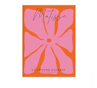 SSLDP LFHLI Affiche Abstraite rétro Henri Matisse Laisse des Illustrations murales Peinture et Impressions Henri Matisse Tableau de décoration intérieure Moderne 50x70cm sans Cadre