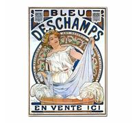 SSLDP LFHLI Affiche Alphonse Mucha Vintage Flower Woman Wall Art Peinture et Estampes sur Toile Alphonse Mucha Décoration Nordique 40x60cm sans Cadre