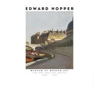 SSLDP LFHLI Affiche célèbre d’Exposition d’Edward Hopper Peinture Abstraite sur Toile Art Mural et estampes d’Edward Hopper Décoration intérieure 50x70cmx1 sans Cadre