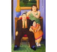 SSLDP LFHLI Affiche célèbre de Fernando Botero Figurines drôles Peinture sur Toile Peinture Murale et Impressions de Fernando Botero Décoration intérieure 50x90cmx1 sans Cadre