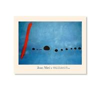 SSLDP LFHLI Affiche célèbre de l’exposition Joan Miro Art mural moderne du milieu du siècle Peinture et estampes de toile Joan Miro Tableau de décoration intérieure 50x70cmx1 sans cadre