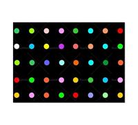 SSLDP LFHLI Affiche Classique Damien Hirst Motifs à Points Illustration Murale Damien Hirst Peinture et Impressions Décoration Moderne 40x60cmx1 sans Cadre