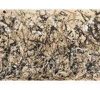 SSLDP LFHLI Affiche Classique de Jackson Pollock Graffiti Graffiti Peinture et Impressions sur Toile Jackson Pollock Photo de décoration intérieure Nordique 50x70cmx1 sans Cadre