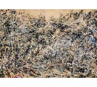 SSLDP LFHLI Affiche Classique de Jackson Pollock Graffiti Graffiti Peinture et Impressions sur Toile Jackson Pollock Photo de décoration intérieure Nordique 50x70cmx1 sans Cadre
