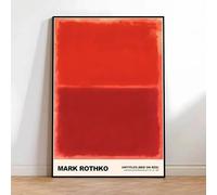 SSLDP LFHLI Affiche Classique de Mark Rothko Abstract Block Colour Wall Art Peinture et Estampes sur Toile Mark Rothko Tableau de décoration Nordique 40x60cm sans Cadre