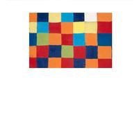 SSLDP LFHLI Affiche Classique Paul Klee Aesthetics Art Mural Vintage en Blocs de Couleur Peinture et Impressions Paul Klee Toile Décoration Intérieur 50x70cm sans Cadre