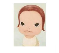 SSLDP LFHLI Affiche créative Yoshitomo Nara Art Mural Abstrait Peinture et Impressions sur Toile Yoshitomo Nara Décoration Moderne 50x70cmx1 sans Cadre