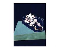 SSLDP LFHLI Affiche cubiste de Francis Bacon Figure Abstraite Peinture Murale de Francis Bacon Peinture et gravures Nordic Home Décor 40x60cmx1 sans Cadre