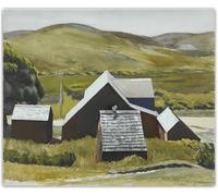 SSLDP LFHLI Affiche d’Edward Hopper Peinture architecturale sur Toile Paysagiste Art Mural et estampes d’Edward Hopper Décoration Moderne 60x70cm sans Cadre