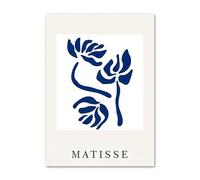 SSLDP LFHLI Affiche d’Esthétique d’Henri Matisse Laisse des illustrations murales Peinture et impressions de Henri Matisse Peinture sur toile Décoration intérieure 50x70cmx1 Sans cadre