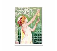 SSLDP LFHLI Affiche d’Exposition Alphonse Mucha Art Mural Vintage Peinture et Impressions Style Décoration intérieure 40x60cmx1 sans Cadre