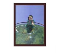 SSLDP LFHLI Affiche d’exposition de Francis Bacon Art mural au style étrange Peinture et impressions sur toile Francis Bacon Décoration moderne 50x70cm Sans cadre