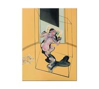 SSLDP LFHLI Affiche d’exposition de Francis Bacon Art mural au style étrange Peinture et impressions sur toile Francis Bacon Décoration moderne 50x70cm Sans cadre