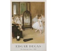 SSLDP LFHLI Affiche d’Exposition Edgar Degas Art Mural Vintage Peinture et gravures sur Toile Edgar Degas Décoration du Salon Tableau 50x70cmx1 sans Cadre