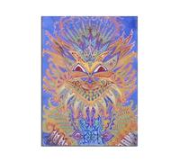 SSLDP LFHLI Affiche d’Exposition Louis Wain Art Abstrait Mural de Chat Peinture et estampes Louis Wain Toile Décoration Moderne Tableau Mural 50x70cm sans Cadre