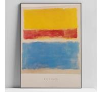 SSLDP LFHLI Affiche d’Exposition Mark Rothko Abstract Art Mural coloré Mark Rothko Peinture et Impressions Décoration Moderne 40x60cm sans Cadre