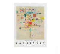 SSLDP LFHLI Affiche d’Exposition Wassily Kandinsky Art Mural Minimaliste Peinture et gravures sur Toile Wassily Kandinsky Décor de Maison 40x60cm sans Cadre