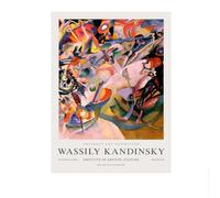 SSLDP LFHLI Affiche d’Exposition Wassily Kandinsky Art Mural Vintage Peinture et Impressions sur Toile Wassily Kandinsky Tableau de décoration intérieure 40x60cmx1 sans Cadre