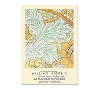SSLDP LFHLI Affiche d’Exposition William Morris Art Abstrait Mural Peinture et gravures sur Toile William Morris Décoration intérieure Nordique 50x70cm sans Cadre