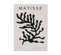 SSLDP LFHLI Affiche d’Henri Matisse Art Mural en Feuilles de Corail Peinture et Impressions sur Toile de Henri Matisse Photo de décoration Moderne 50x70cmx1 sans Cadre