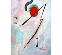 SSLDP LFHLI Affiche de Wassily Kandinsky, Art Mural rétro, Peinture sur Toile et Impressions, décoration de Salon, Couloir, Bureau, 50 x 70 cm, sans Cadre