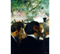 SSLDP LFHLI Affiche Edgar Degas Les Danseurs en répétition Art Mural Edgar Degas Peinture sur Toile et Impressions Décoration Nordique pour Salon 50x70cm sans Cadre