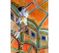 SSLDP LFHLI Affiche Edgar Degas Les Danseurs en répétition Art Mural Edgar Degas Peinture sur Toile et Impressions Décoration Nordique pour Salon 50x70cm sans Cadre