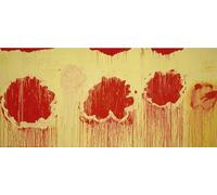 SSLDP LFHLI Affiche esthétique Cy Twombly Art Mural Abstrait Vintage Peinture et Impressions sur Toile Cy Twombly Tableau de décoration Nordique 50x120cmx1 sans Cadre