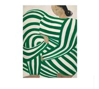 SSLDP LFHLI Affiche esthétique de Sofia Lind Pyjama rayé Art Mural Peinture et Impressions de Sofia Lind Tableau de décoration Nordique 50x70cmx1 sans Cadre