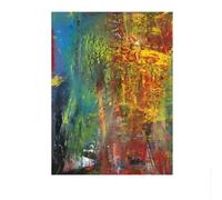 SSLDP LFHLI Affiche Gerhard Richter Exposition Vintage Art Mural Peinture et estampes sur Toile Gerhard Richter Décoration Moderne 50x70cm sans Cadre