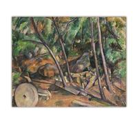 SSLDP LFHLI Affiche Paul Cézanne《Pierre Moulin dans Le Parc du Château Noir》Art Mural Paul Cézanne Peinture Et Impressions Décor Intérieur Photo 60x70cm sans Cadre