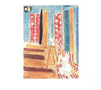 SSLDP LFHLI Affiche rétro Classique Henri Matisse《Intérieur ensoleillé》Art Mural et Impressions Matisse Peinture sur Toile Décor d’intérieur Nordique Photo 50x70cmx1 sans Cadre